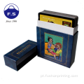 Conjunto personalizado de cartas recreativas de canto redondo